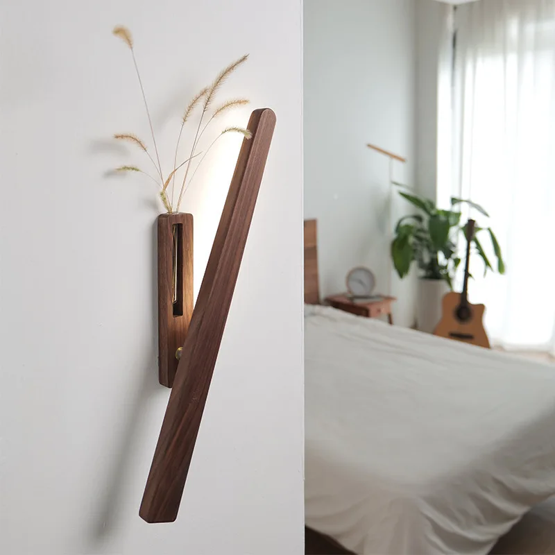

New log flower path creative led flower lamp wiring-free magnetic charging night light living room bedside wall lamp