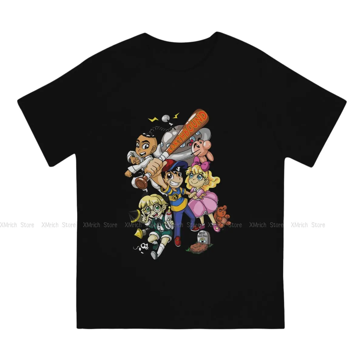 Heroes Hip Hop TShirt Mother Earthbound Game Casual T Shirt Summer Stuff For Adult