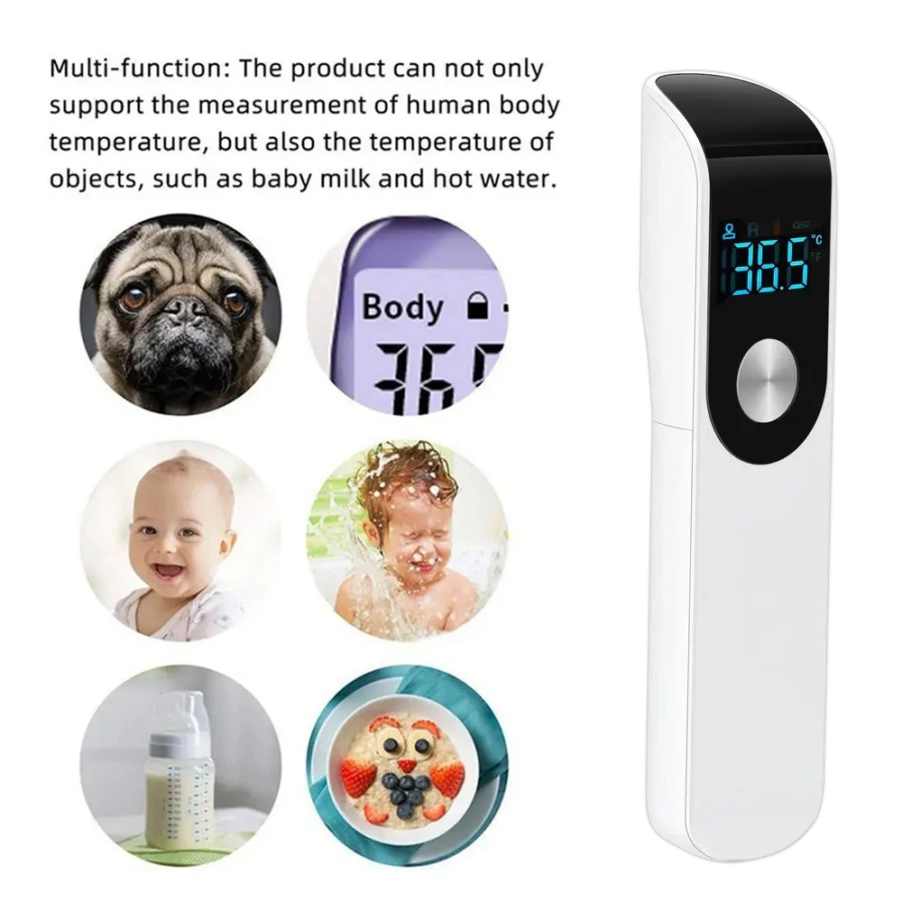 Medical Thermometer Meter Digital Forehead Gun Baby Adult Tonometer Measurement Infrared Non-contact Or Bags Protection Box
