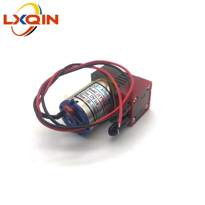 LXQIN printer small ink pump for Solvent plotter printer JYY UV 3W 24V 100-200ml/min Micro-ink pump