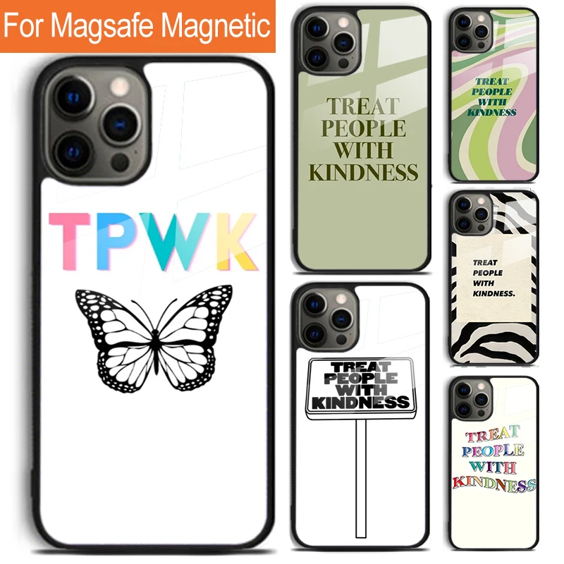 Чехол для телефона TPWK для iPhone 15 14 13 12 11 Pro Max Plus Magsafe, магнитный чехол с беспроводной зарядкой