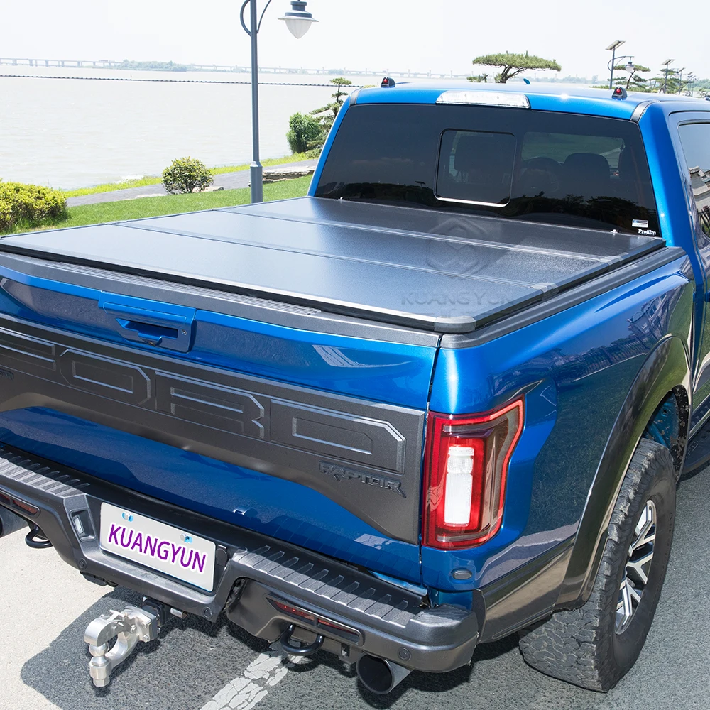 Copertura tonneau pieghevole in alluminio per bagagliaio rigido del vecchio produttore per Ford Ranger modello 5 piedi Silverado