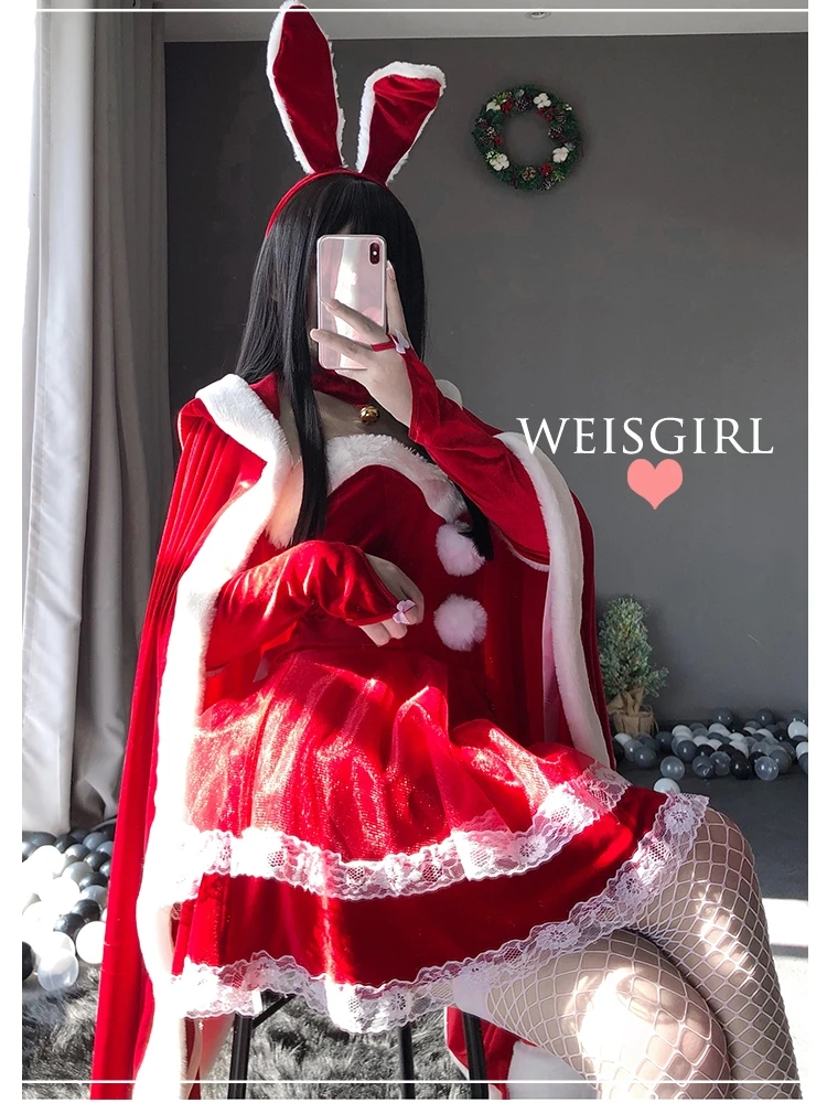 زي تنكري مثير لفتاة الأرنب مع شال كتف للهالوين ورأس السنة الجديدة، زي جذاب للنساء، زي موحد للمذيعات، زي إغراء لعيد الميلاد