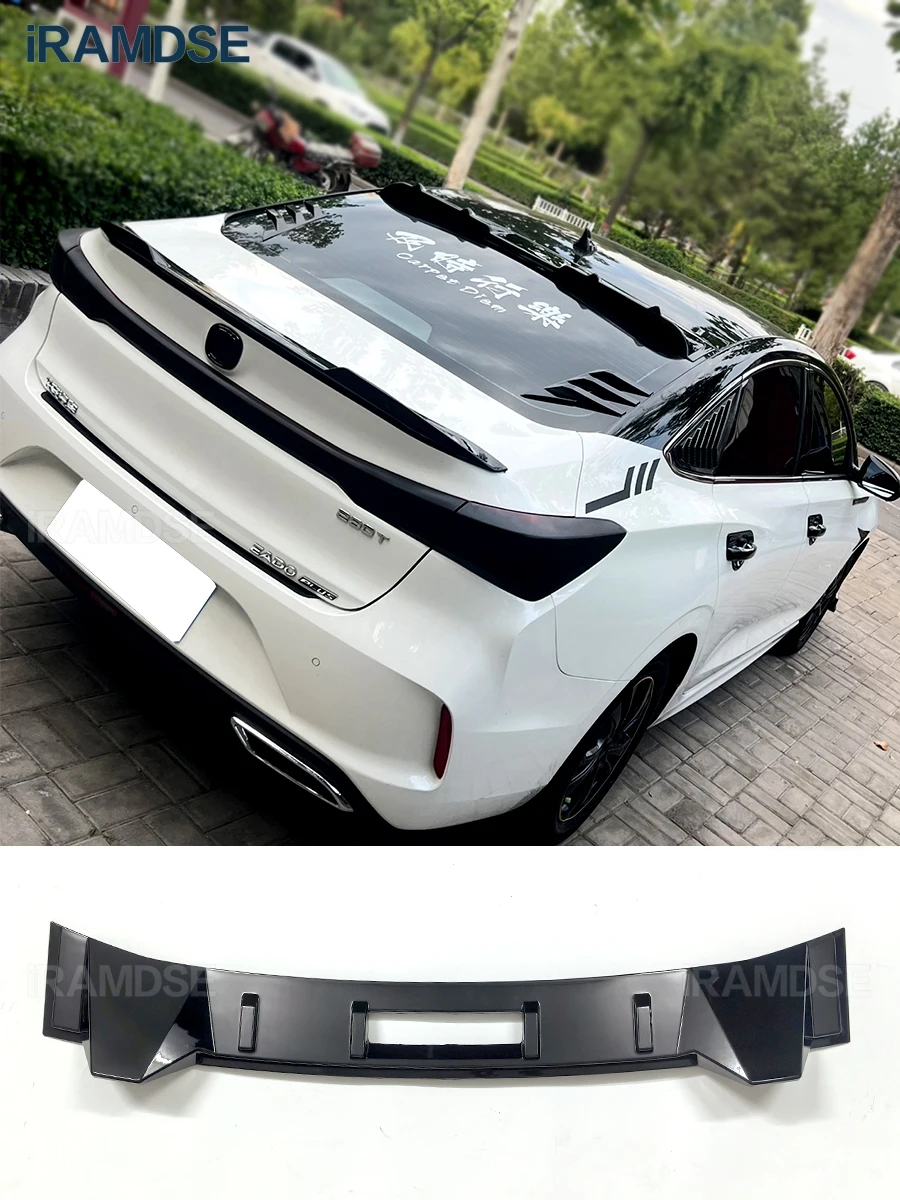 

Roof Spoiler for CHANGAN EADO Car Rear Wing Black Tail Fin Decorative Panel Accessories