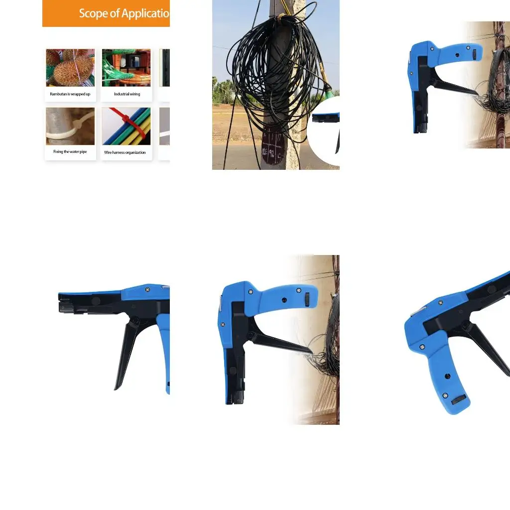 7 Unit Polystyrene Fastening Tool Highlighting Metal Grip For Efficient Line Management And Secure Appendage