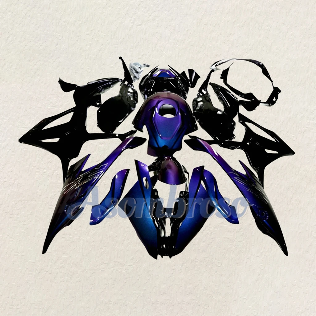 ABS Injection Full Set Fairings Fit For BMW S1000RR 2019 2020 2021 2022 S1000 RR Chameleon Blue Purple Bodywork kit