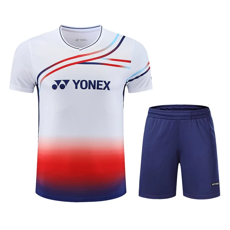 Yonex Badminton Wear Competition Training Wear Fashionable Quick-Drying Breathable Sweat-Absorbent Top Short Sleeve T-Shirt