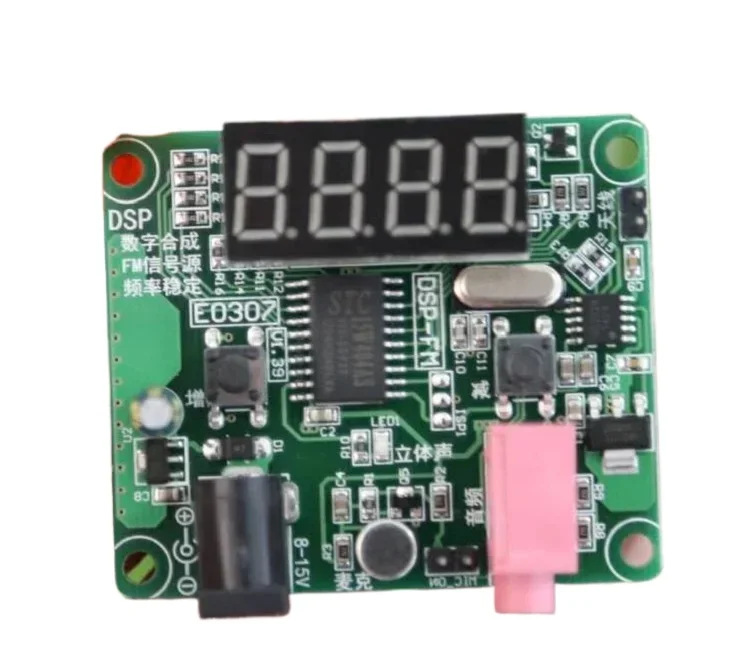 

Digitale Combinatie DSP Technologie FM Transmit Module Draadloze Audio Microfoon Broadcasting Tone Kwaliteit BH1415/17 Seconden
