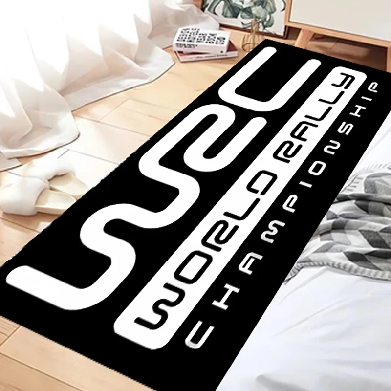 World Rally Championship WRC Pattern Carpet Living Room Bedroom Kitchen Bathroom Anti-Skid Area Rug Kids Bedroom Mats Home Decor