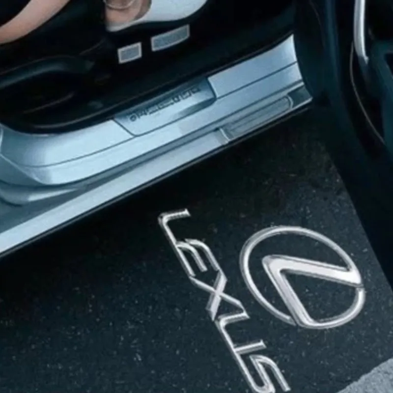 

Car Sticker For Lexus CT ES GS NX IS250 CT200h IS300h ES300h ERX400h NX300h F SPORT Led Lights Logo Car Door Lamp Welcome Light