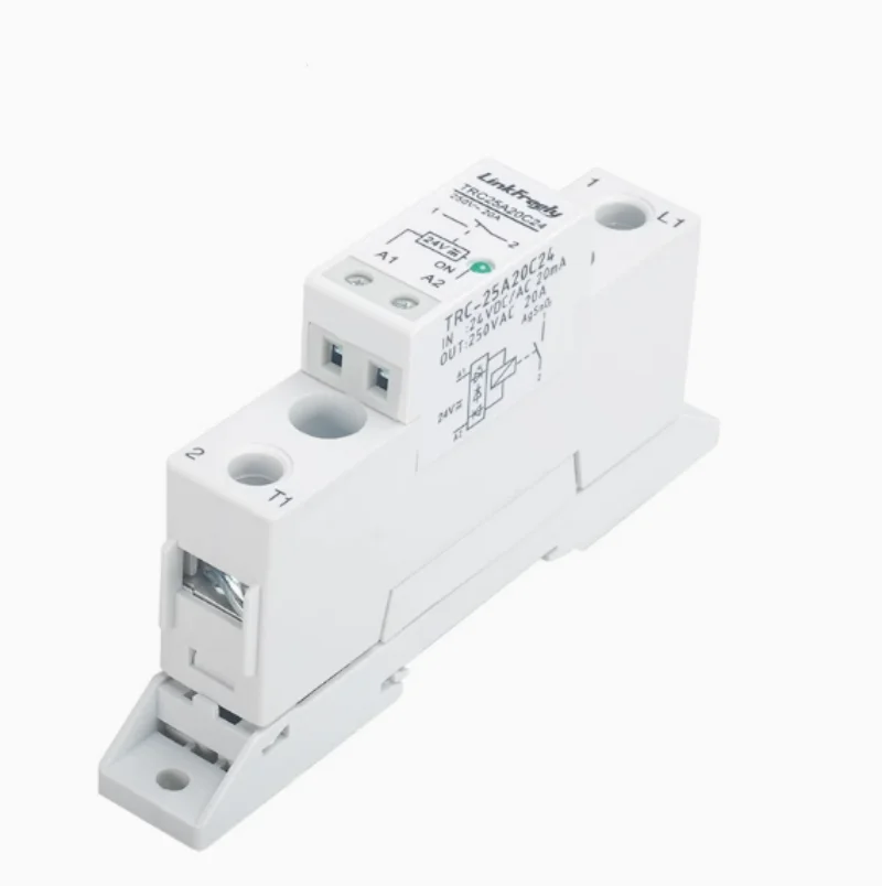 5 шт., мощное электромагнитное реле Rail TRC-25A20C24 A, нормально разомкнутое, 20 А, модуль 12 В 24 В