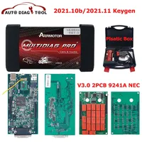 2021.11 Keygen Multidiag Pro 2024 V3.0 BT Plastic OBD2 Scanner 150 TCS PRO+ VCI Gold Real 9241A NEC V5 Car Truck Code Reader