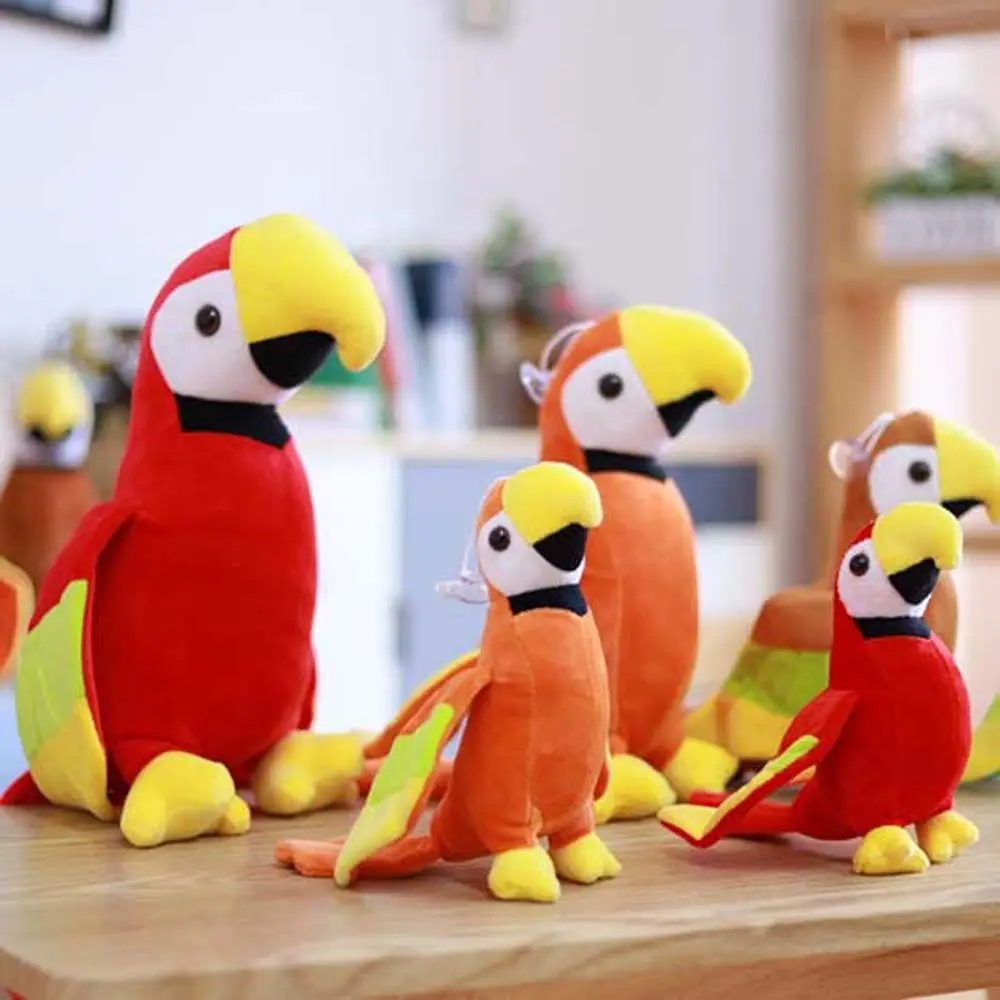 Birthday Gifts Kids Gifts Plush Pillow Soft Toy Macaw Animal Dolls Plush Doll Stuffed Toys Plush Animal Toy Parrot Plush Toys