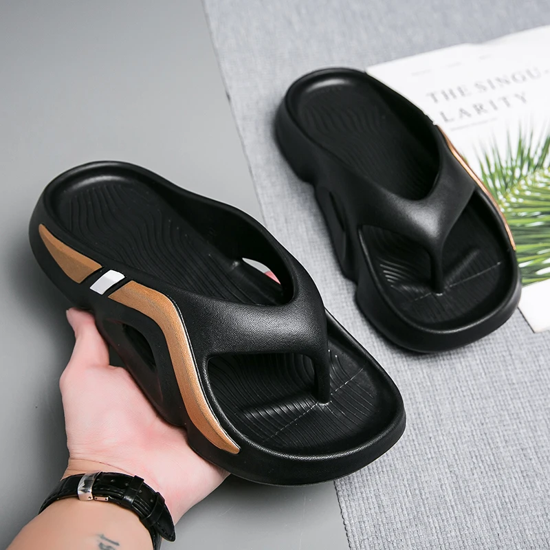 

Men's Flip flops, Relax Cloud Slippers, Non-slip Slippers, Easy to Clean, Shower, Swimming, Beach, Indoor and Outdoor Slides