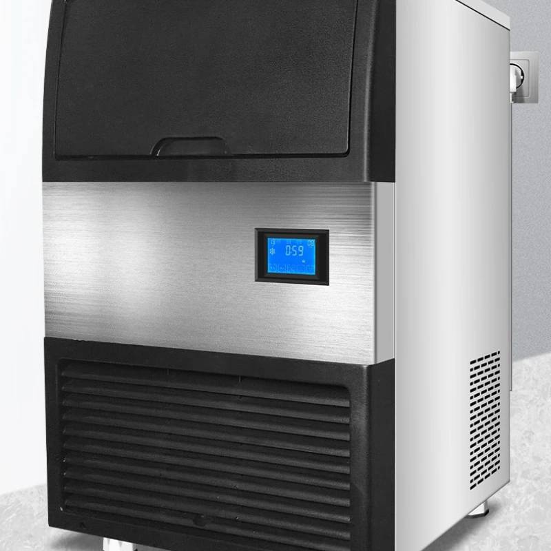 Multifunctional Ice Maker Advanced Mobile Stall Assembly Ice Maker Equipment Commercial Furniture Macchina Del Ghiaccio ZYZBJ60
