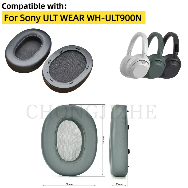 

Ear Pads for Sony ULT WEAR WH-ULT900N Headphone Headset Memory Foam Ear Cushions High Quality