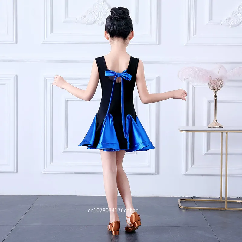 

Girls new styleLatindanceoutfit childrens practice suit fordancing professional standard training dance suit performance costume