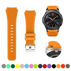 Correa de silicona para Samsung galaxy watch4, pulsera de 20mm, 22mm, 44mm, 40mm, 5 pro active 2 Gear s3, Huawei Watch gt2/3/2e