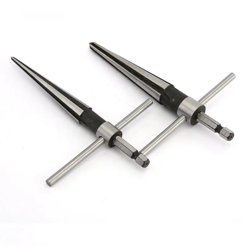 

Guitar Hole Opener Chamfer Reamer Hand Taper Electric Drill Reamer 3-13mm Musical Instrument Tools