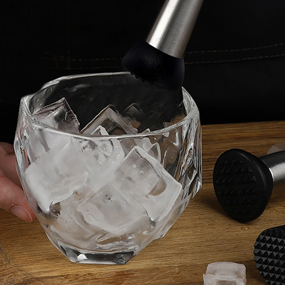 

4pcs Cocktail Tools Set Stainless Steel Barware Bartender Kit Easy Clean Martini Mixer Shaker Strainer Serving Home Bars Parties