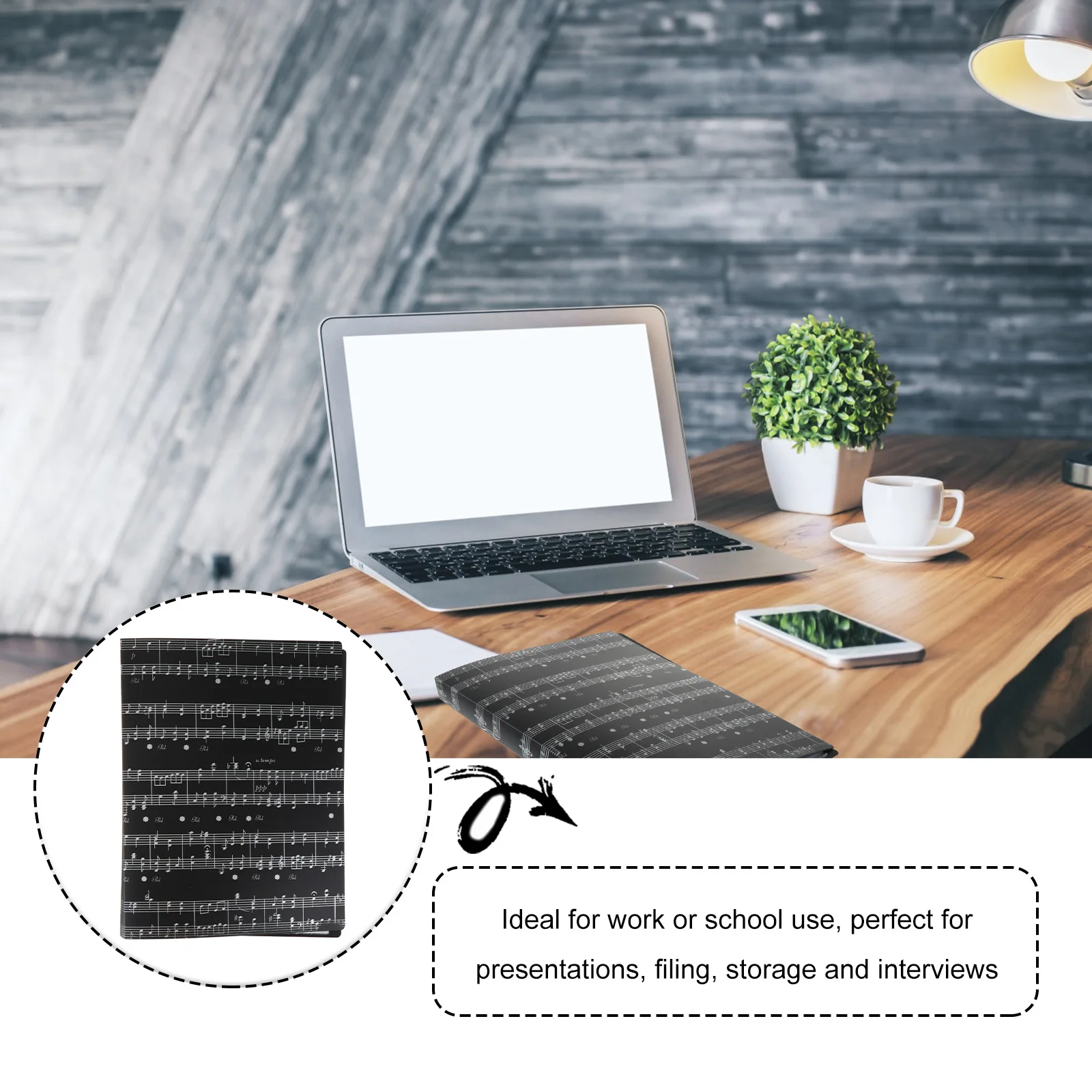 

File Paper Folder Music Sheet Holder Documents Organizer File Paper Organizer Portable Documents Folder