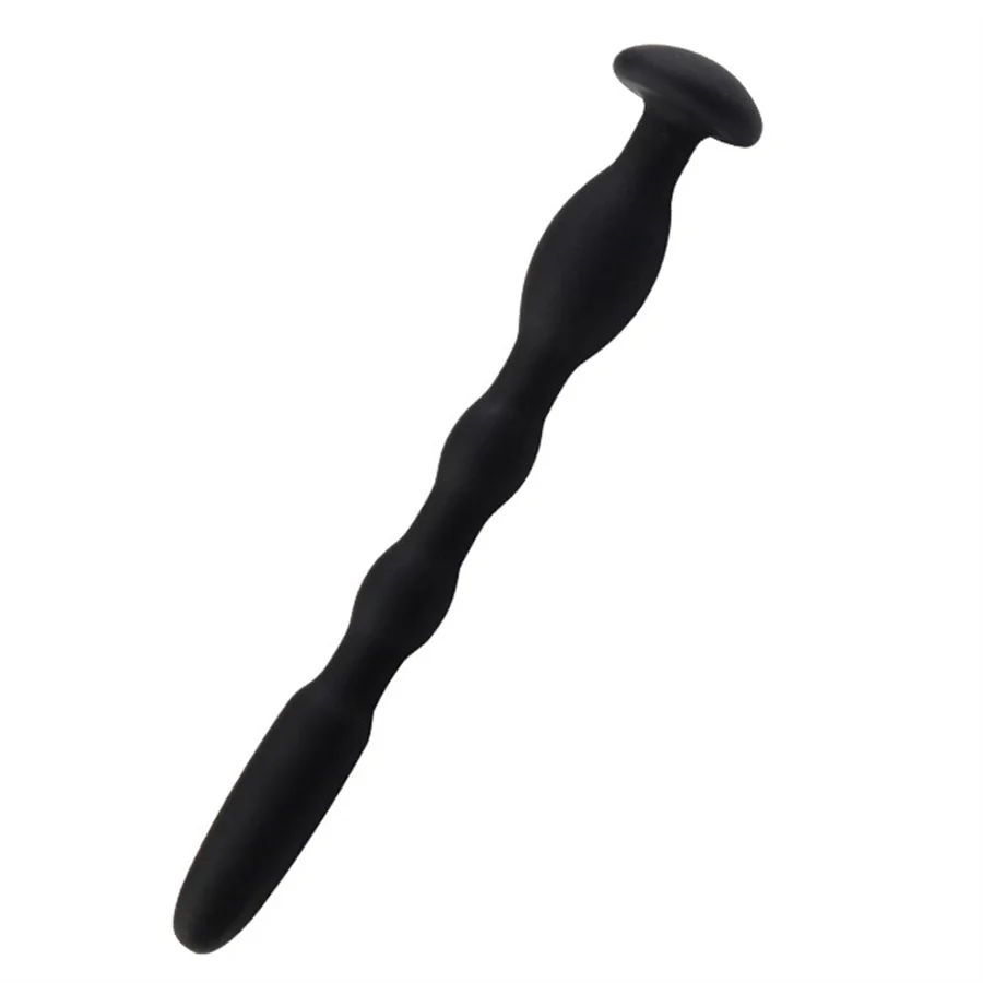 Masturbador masculino, catéter uretral de ojo de caballo, dilatador, tapón para pene, juguete sexual para hombres, múltiples cuentas, estimulan tapones con sonido uretral