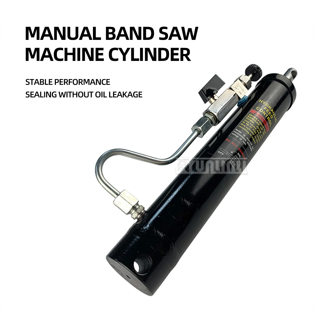 Small sawing machine metal band sawing machine accessories manual band sawing machine cylinder with valve lifting cylinder