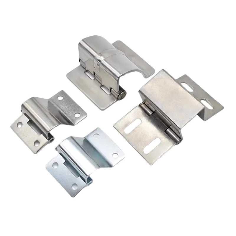 Hidden concealed bending load-bearing internal hinge, stainless steel industrial welded hinge, concealed door hinge