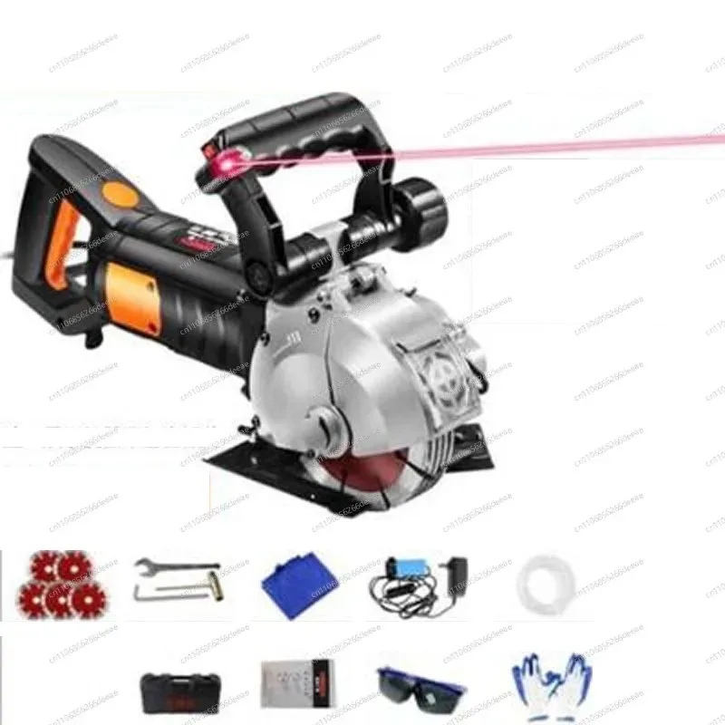 YBJ-4800W Elektrische Wandfräse Beton-Nutfräsmaschine 5000 U/min Schlitzfräsmaschine Kreissäge Elektrowerkzeug 220V/110V