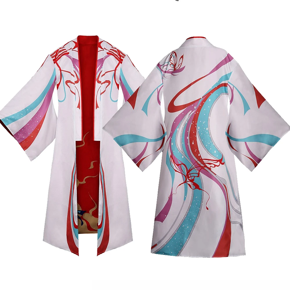 Fantasy Carnival Game Street SF 6 Mai Shiranui Cosplay Costume Top Coat Trench Outfit for Women Female Halloween Stage Suit - zdjęcie 1