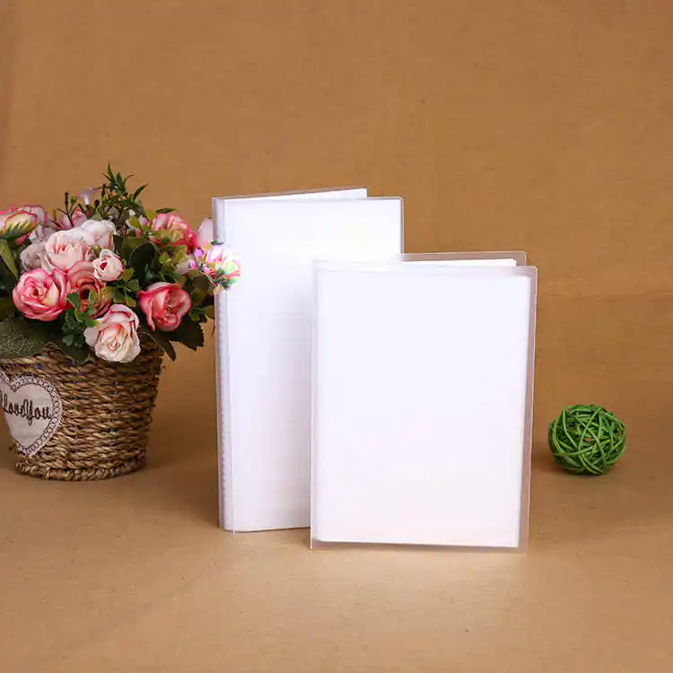 80/160Pockets Transparen Photo Film Album Storage Book For Fujifilm Instax Wide 300 400 210 Film 5 Inch Instax Film Photos Album