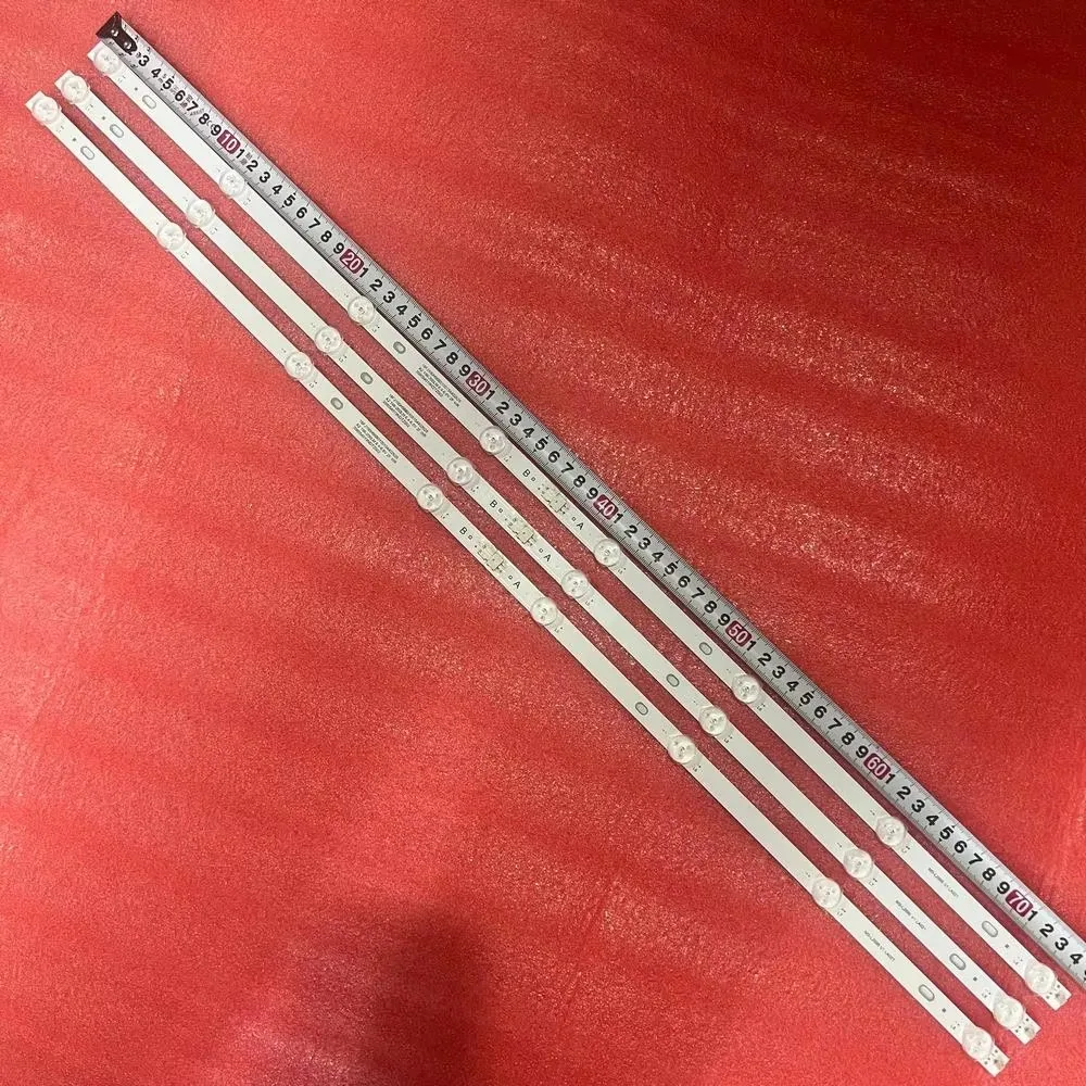 750mm LED strip bar 8 lamp for DEXP TV AOC MS-L2695 V1 Rca Rtv4019sm 40F01T2S2 Sharp LC-40Q3000U 40DFS69 LC-40Q5020U 6V/LED