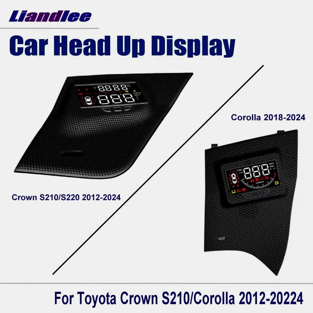 

For Toyota Crown S210/S220/Corolla 2012-20224 Car Accessories HUD Head Up Display Safe Driving Screen AUTO Windshield Projector