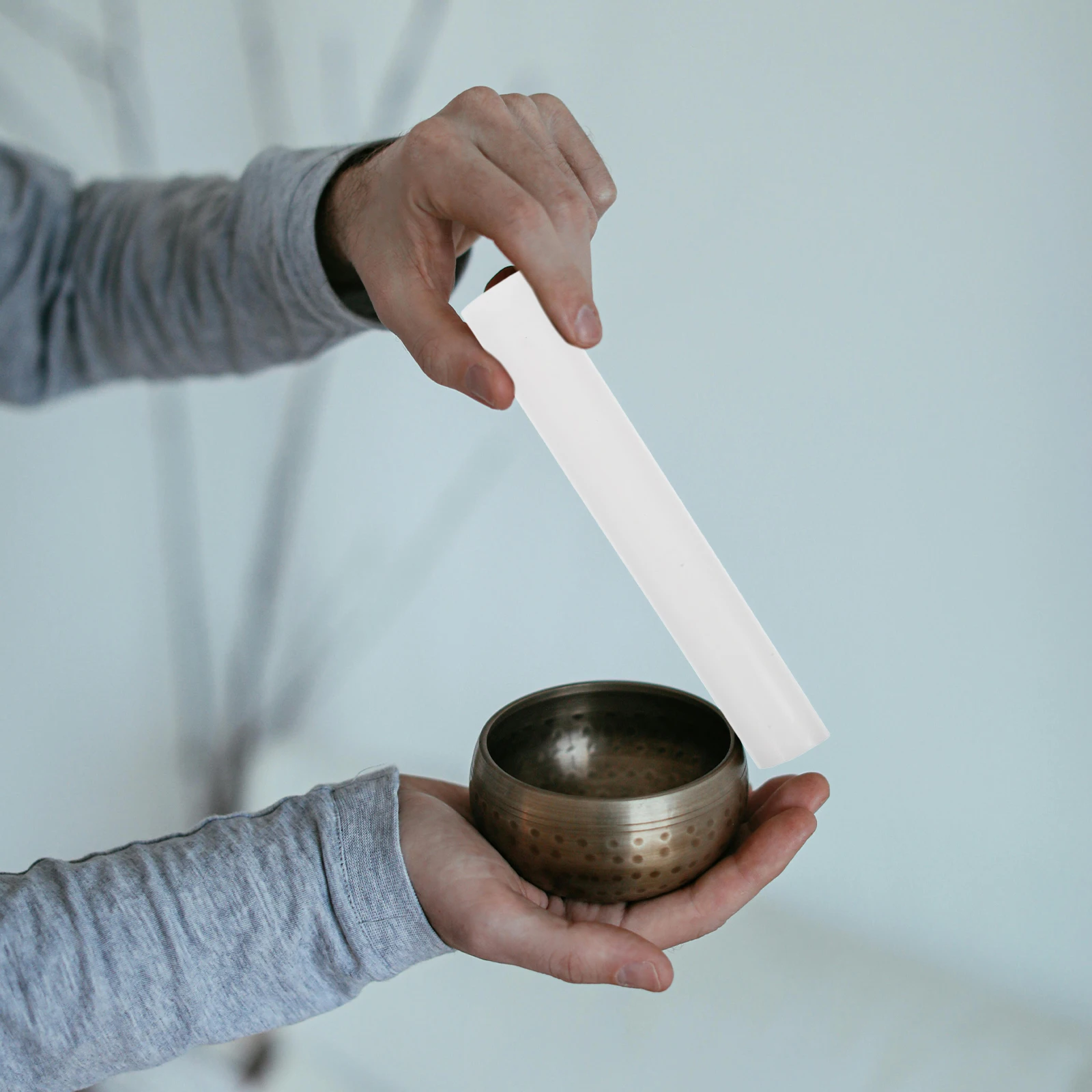 

Acrylic Singing Mallet Smooth Finish Clear Sound Buddha Sound Bowl Striker Lightweight Durable Craftsmanship Bowl