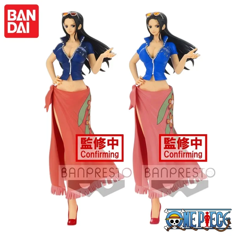 

In Stock Original Bandai Genuine One Piece Anime Nico Robin Action Figures Collectible Model Glamour Flash Two Years Later Toys