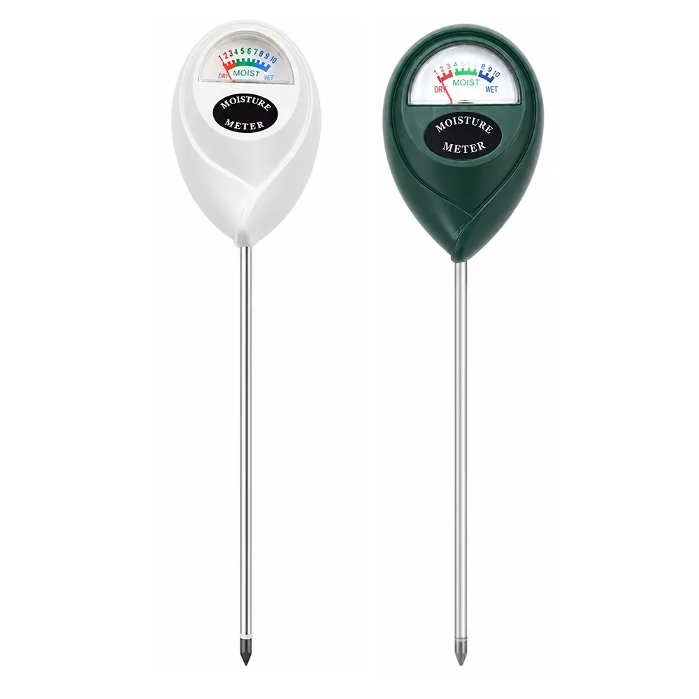 Compact Soil Moisture Meter for Indoor Outdoor Gardens - Easy Read Dial Plant Hydration Tester