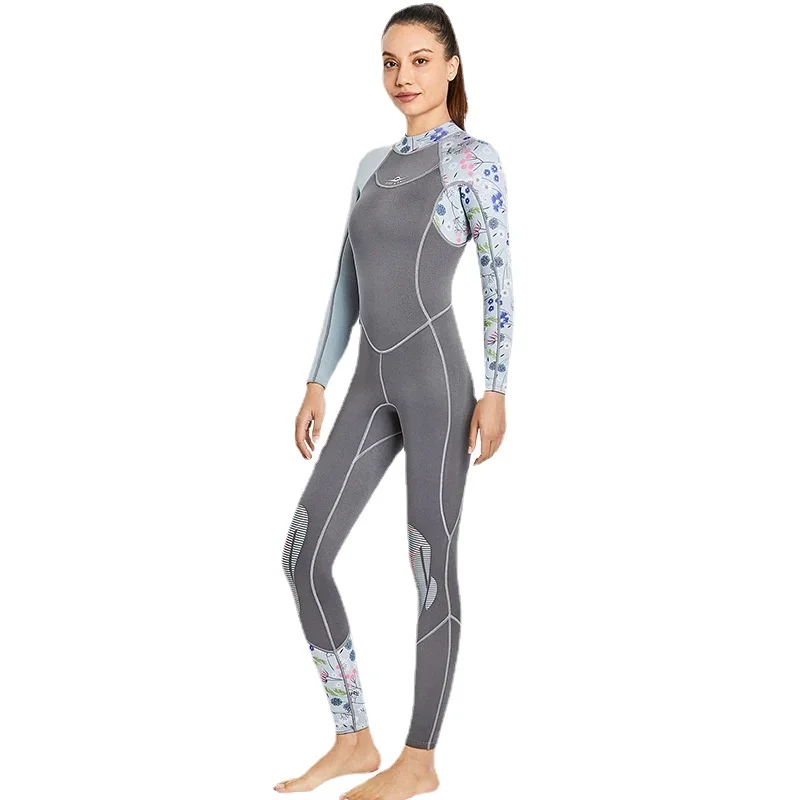 

3mm Neoprene Wetsuits Full Body Scuba Diving Suits for Women Snorkeling Surfing Swimming Long Sleeve Keep Warm Water Sports