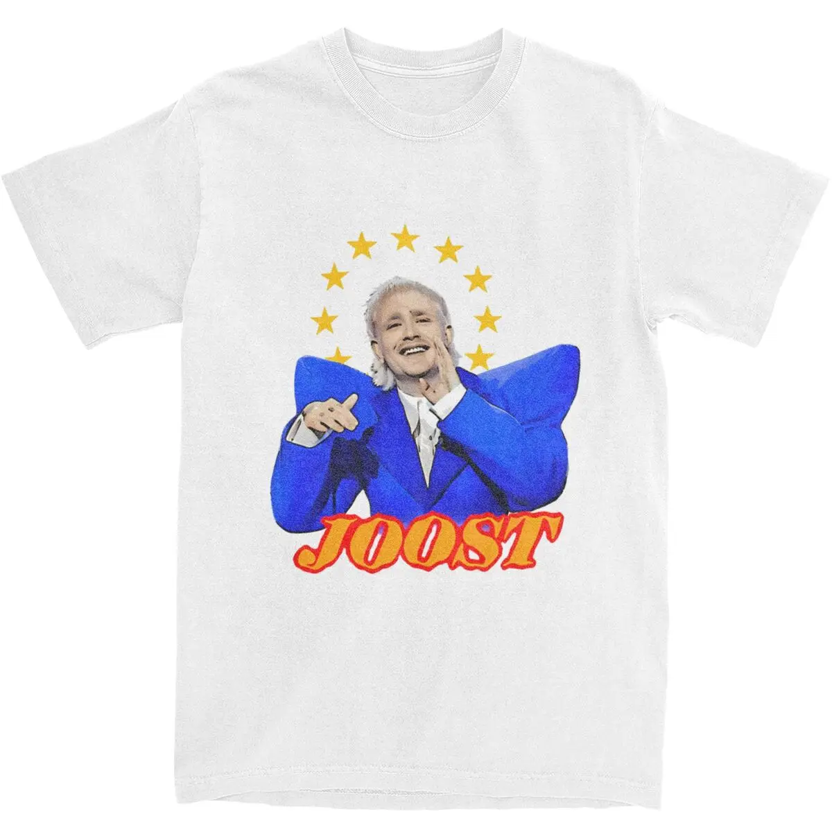 Singer Joost Klein Europapa T-Shirt The Netherlands Hip Hop T Shirts Short Sleeve Tshirt Beach Cotton Comfortable Plus Size Tees