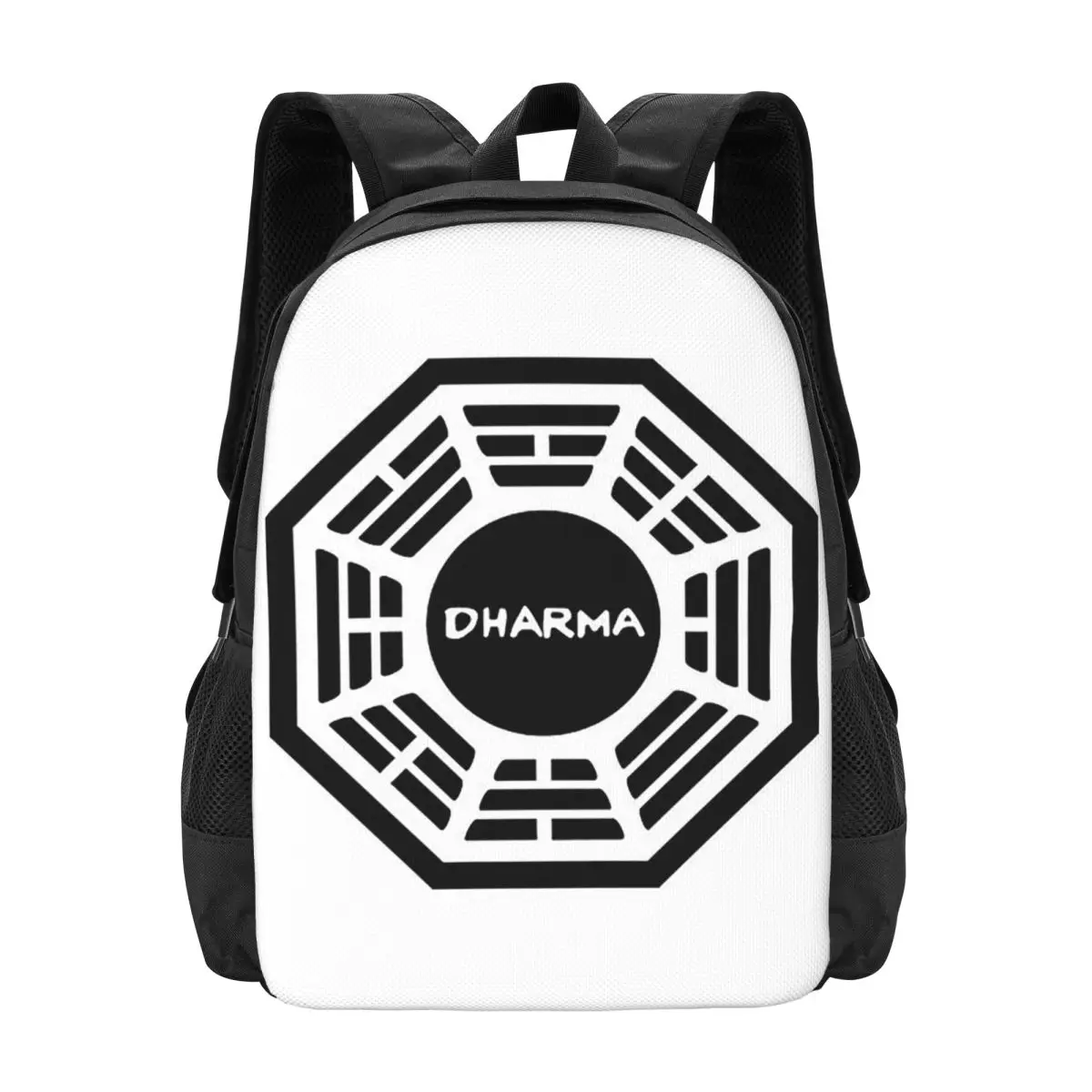 

The Dharma Initiative Backpack Hot Sale Daypack Large Capacity Children BookBag School Bag Shoulder Bags for Men Women