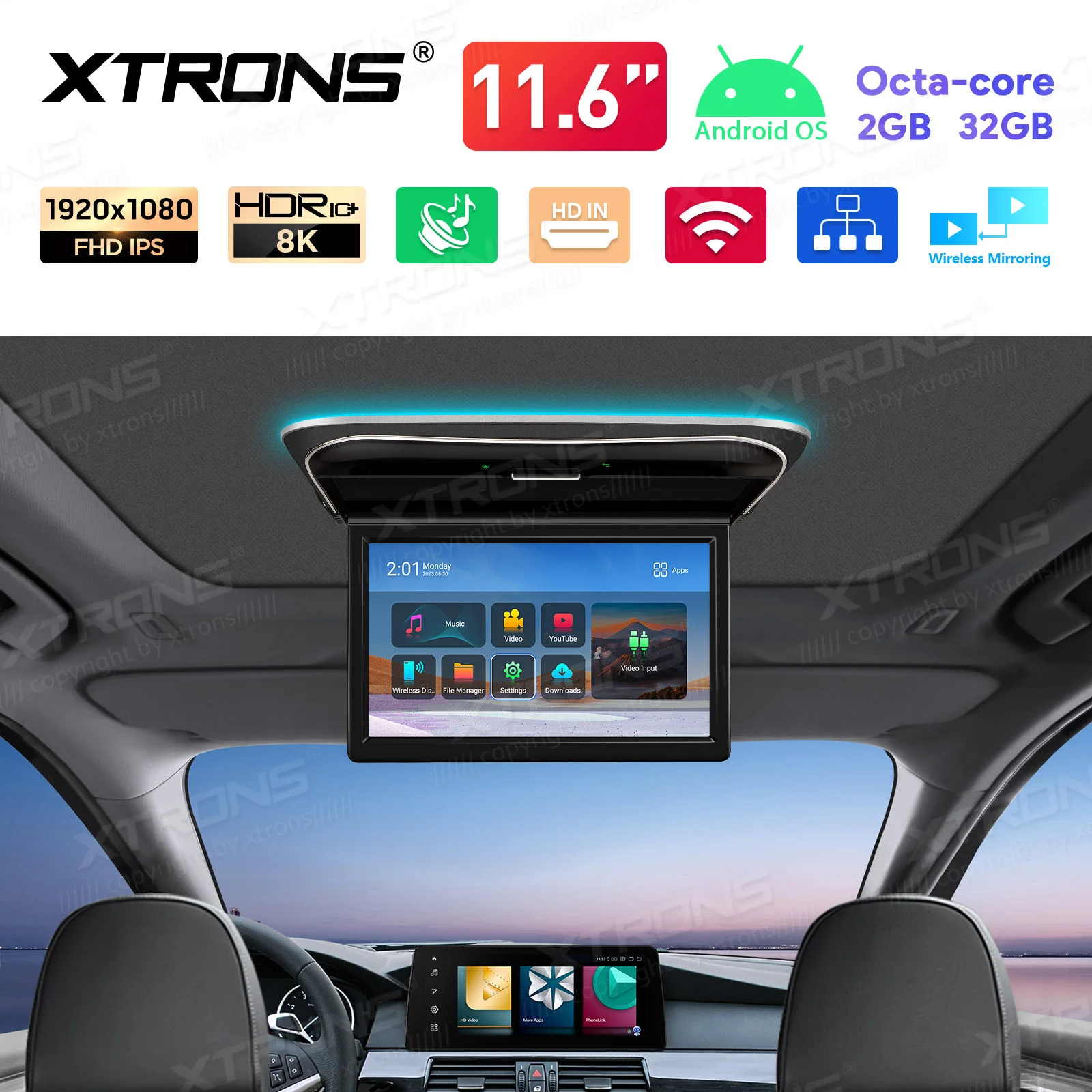 XTRONS 11.6