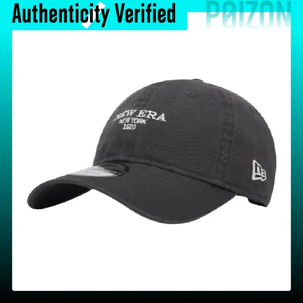 New Era Baseball Caps Unisex Charcoal Black 14952163