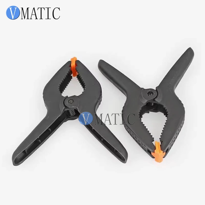 Wholesales 2-9 Inch Spring Clamp Woodworking Tools Plastic Nylon Clamps For Woodworking Spring Clip Photo Studio Background