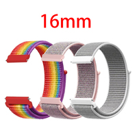 16MM Nylon Loop Straps For Huawei TalkBand B6/B3 Smart Bracelet Wristbands Sports Smartwatch For Smart Watch B57 Band