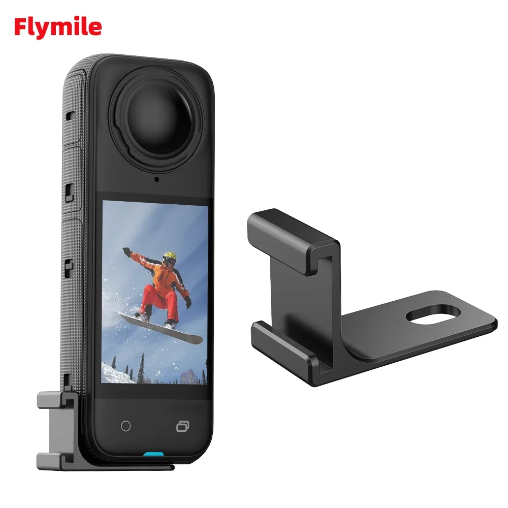 توسيع فلاميل للكاميرا ، تحرير سريع ، توسيع الحذاء البارد مع قوس الحذاء البارد ، إكسسوارات لولبية ، مناسبة لـ Insta360 X4 ، X3 ، X2