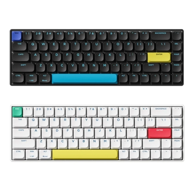 

Wireless Mechanical Keyboards Long Lasts Support Window Keyboards Convenient for Travel Offices Home Use Dropship