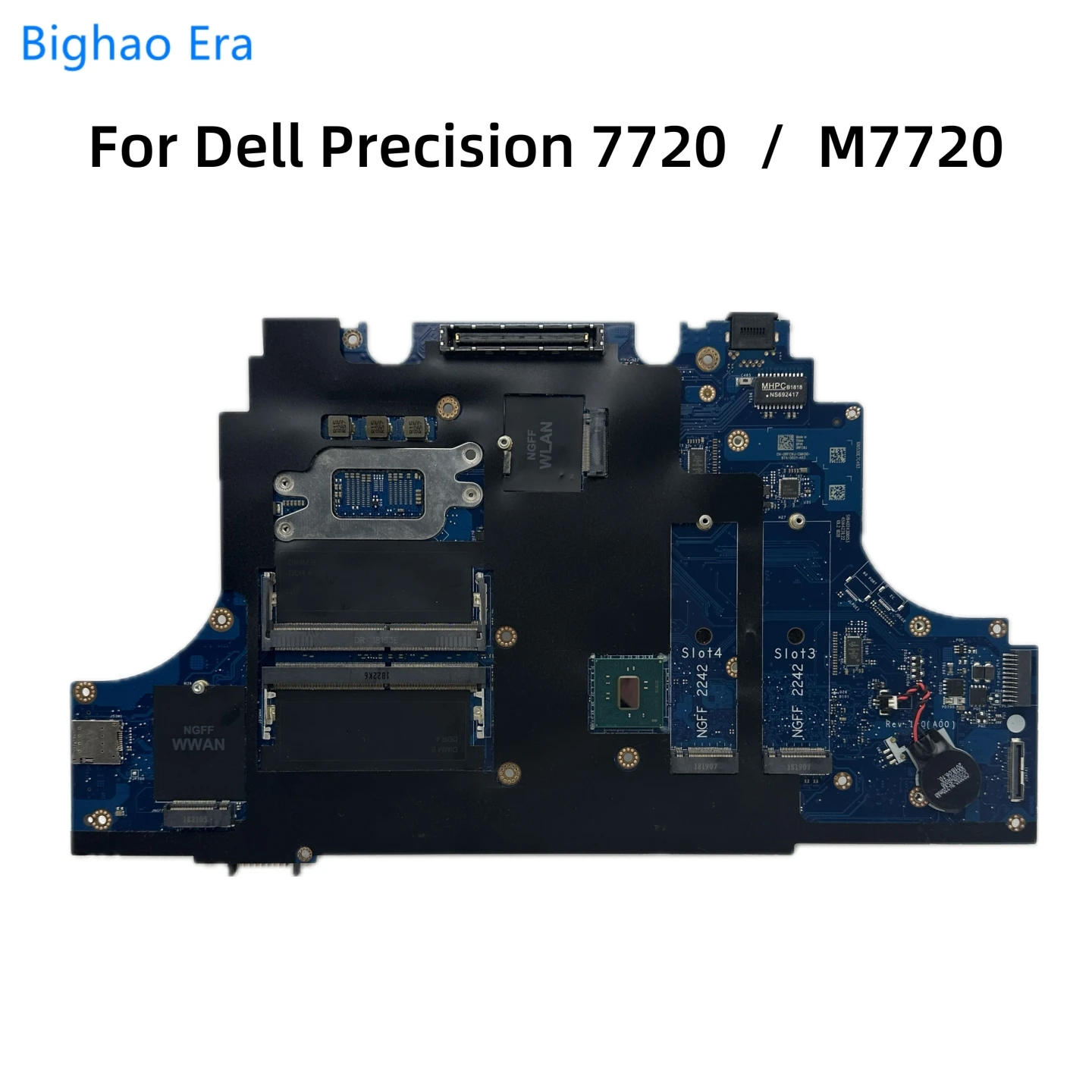 Imagem -02 - Placa-mãe do Portátil para Dell Cap10 La-e321p Dell Precision 7720 M7720 Cpu I57440hq I76820hq I7-7820hq 05jp47 0fdxd7 07pgm9