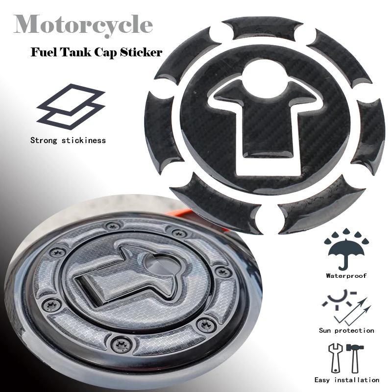 Tank Pad Sticker For DUKE 125 200 390 790 890 RC200 RC390 Motorcycle 3D Carbon Fiber Fuel Tankpad Gasoline Cap Decals Cover