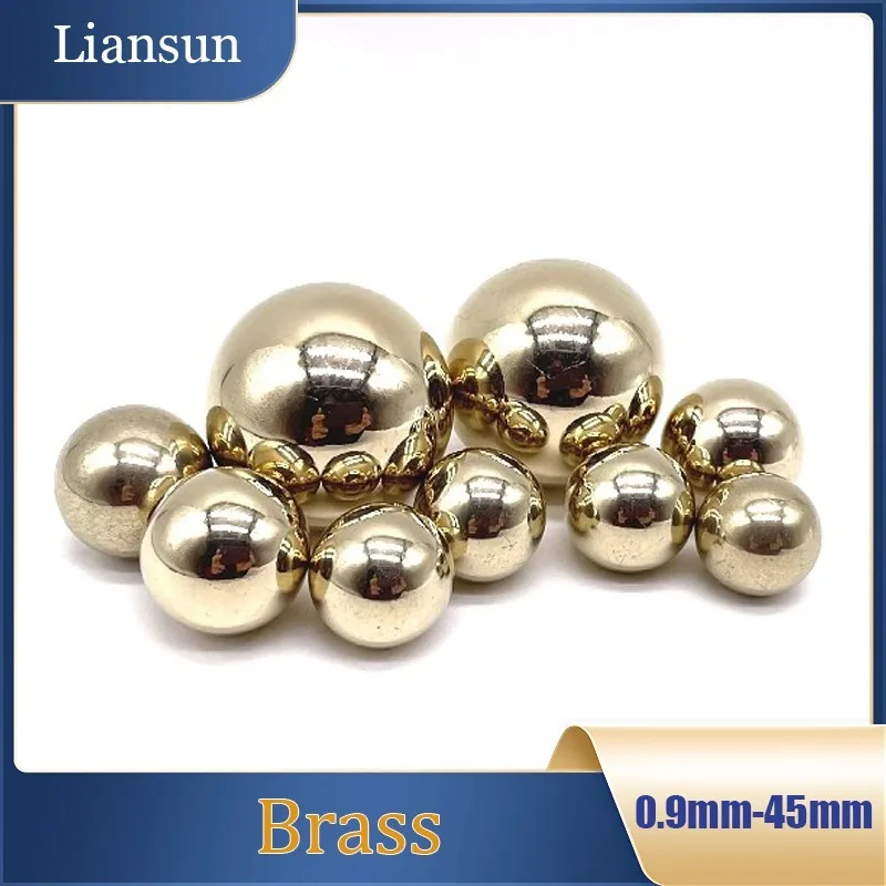 

Solid Copper Balls High Precision 0.9mm-45mm Industrial-Grade Solid Precision Copper Balls Small Metal Balls Corrosion-Resistant