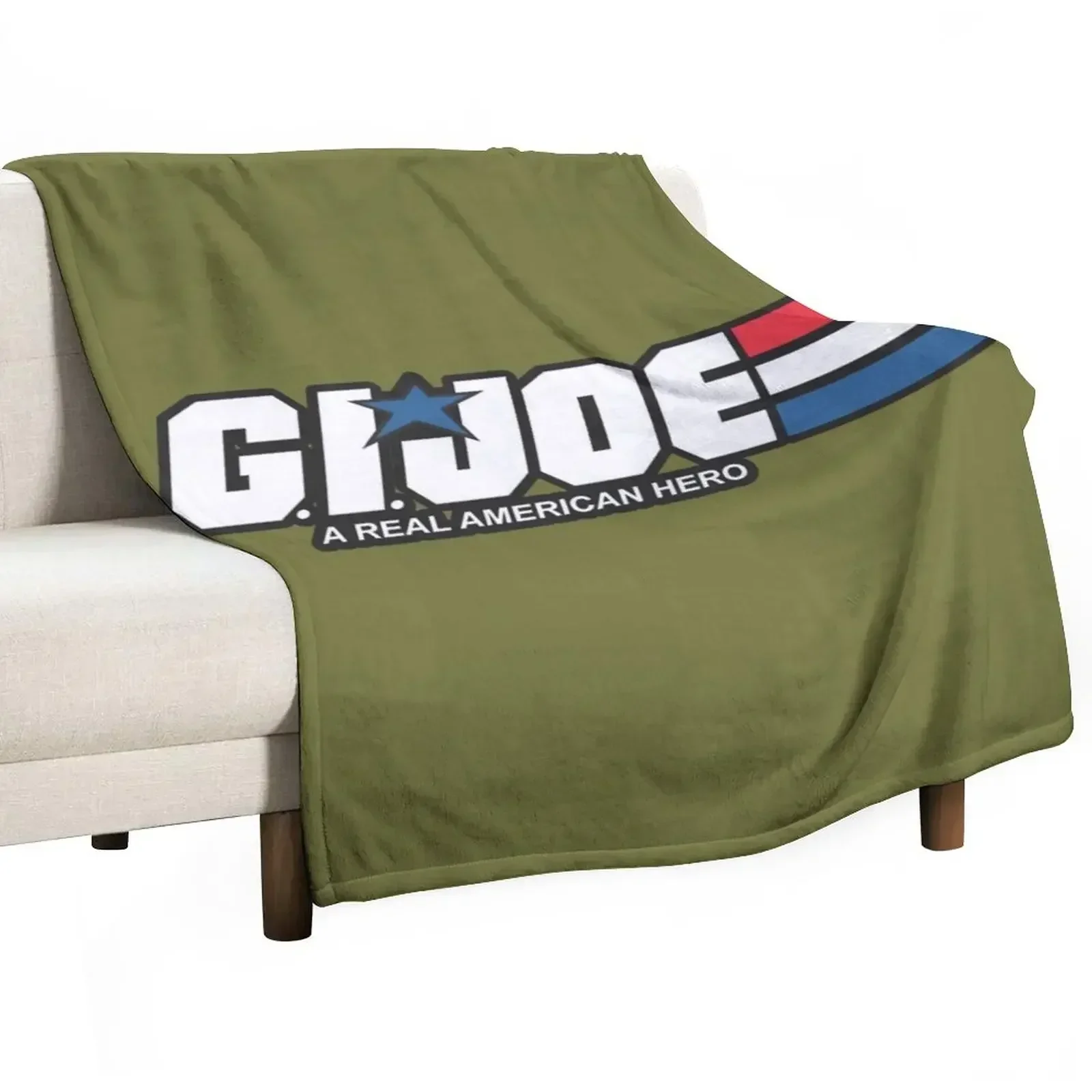 

GiJoe Logo Throw Blanket cosplay anime sofa bed Fashion Sofas Blankets