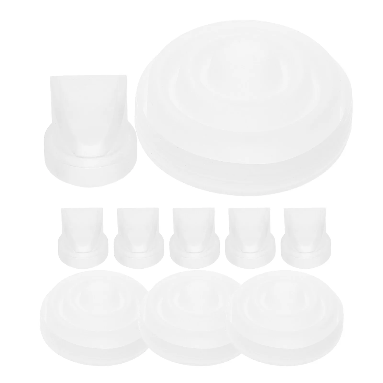 

1Set Flexible Silicone Diaphragm Duckbill Valves Breastpump Replacements Leak Proof Seal Efficient Pumping Easy Clean Sturdy